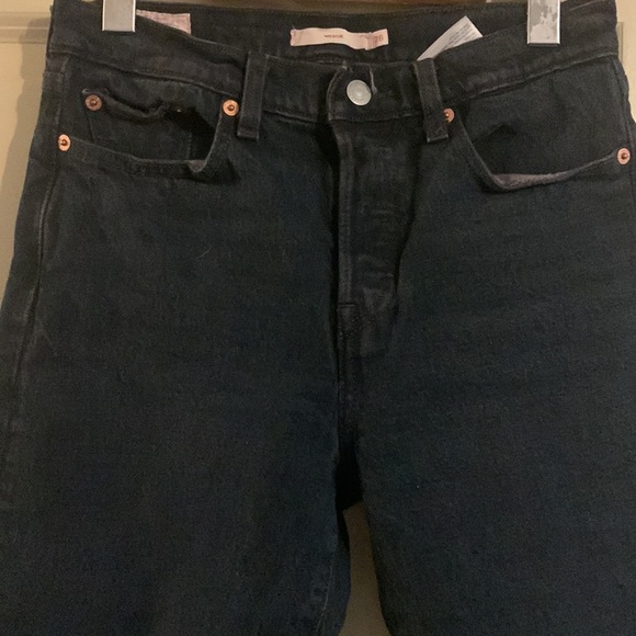 Levis wedgie size 26 “wild bunch” black - Picture 2 of 4